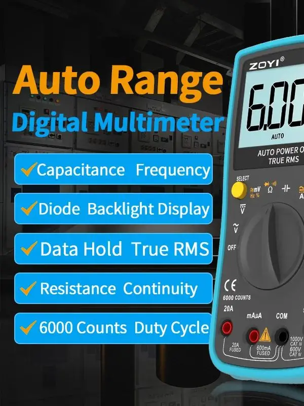 Zoyi Multimeter VC-…