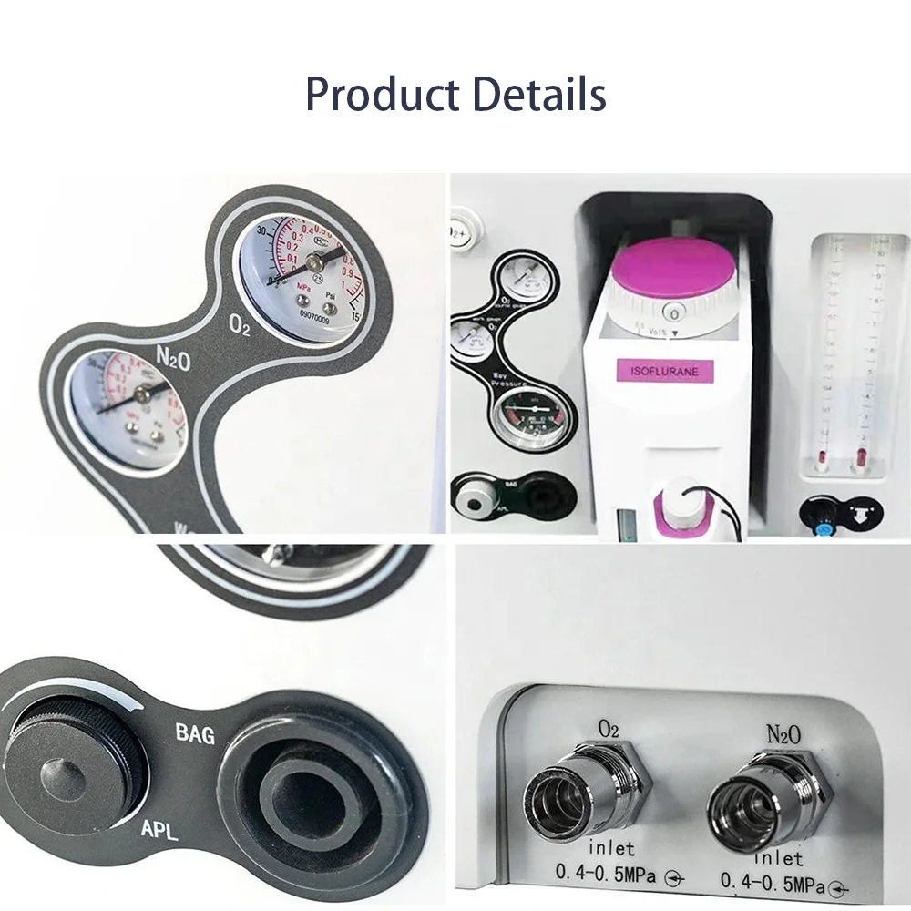 Maquina De Medical Equipment Animal Vet Gas Machine Pet Portable Veterinary Machine