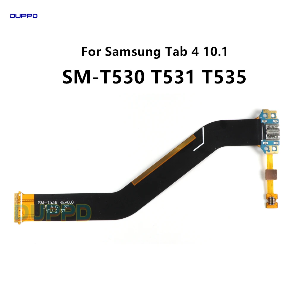 

Для Samsung Galaxy Tab 4 10,1 T530 SM-T530 T531 T535 Плата зарядного устройства USB-порт для зарядки док-станции Разъем Разъем Гнездо Гибкий кабель