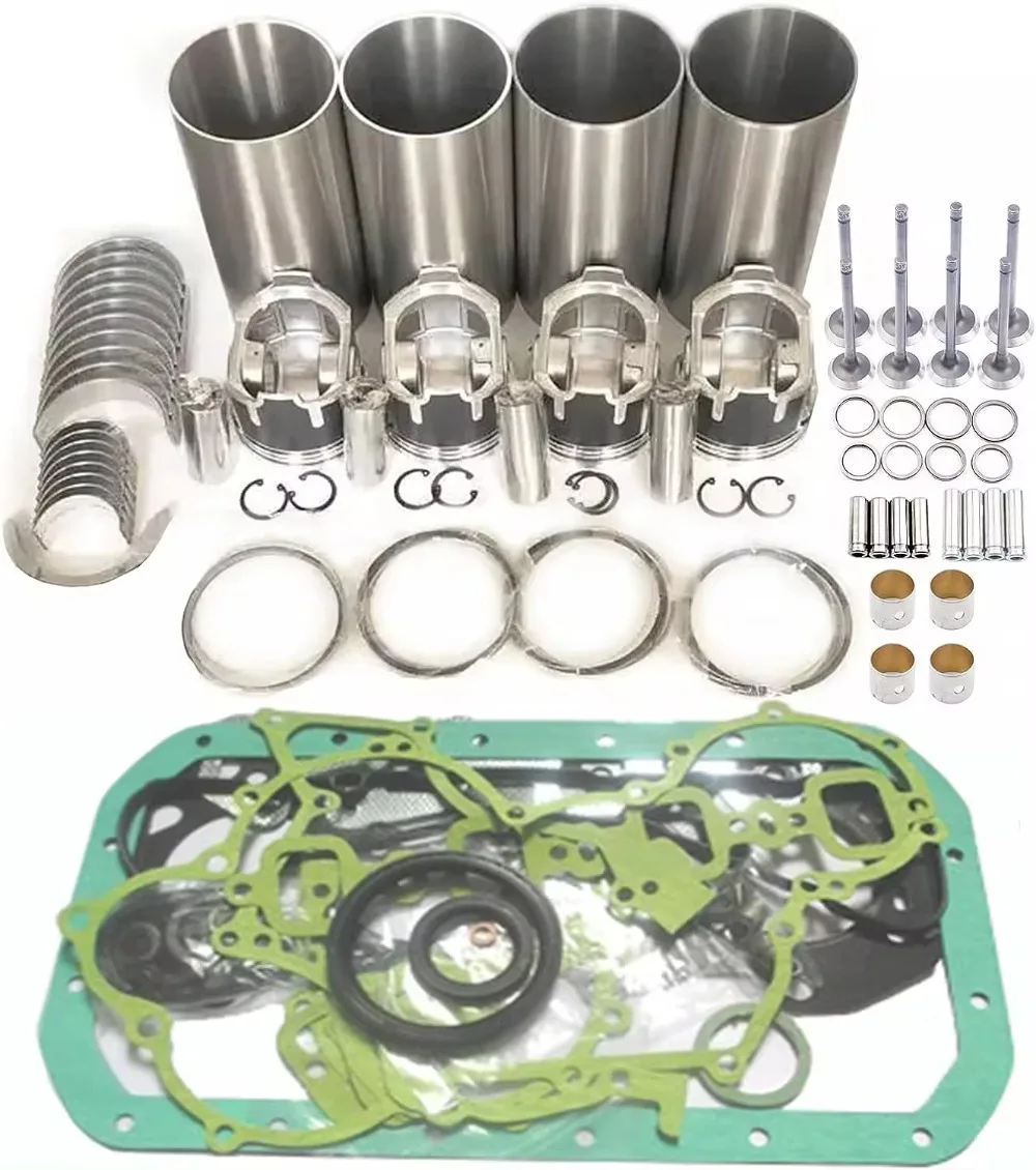 

Overhaul Rebuild Kit Compatible for Komatsu 4D120 Engine D50P Bulldozer Machine