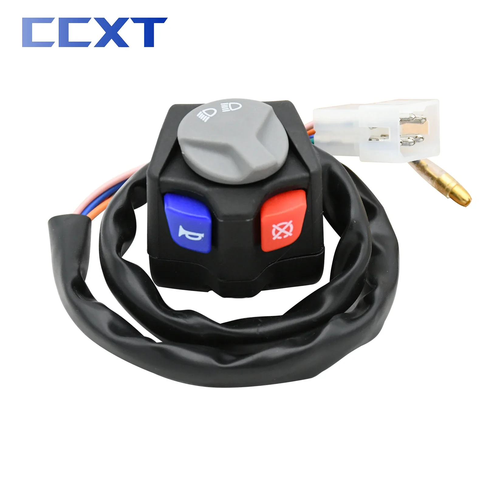 Motorcycle High Low Lights Switch Turn Light Horn ON/OFF Flameout Starter Kill Button For KTM EXCF XC XCW SX SXF 125 250 350 450