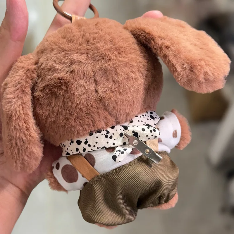 Für Shyshy Puppenkleidung, bezauberndes Overall-Set mit Lätzchen, kompatibel mit Shiny World Series Baumwoll-Puppen-Outfits und Accessoires