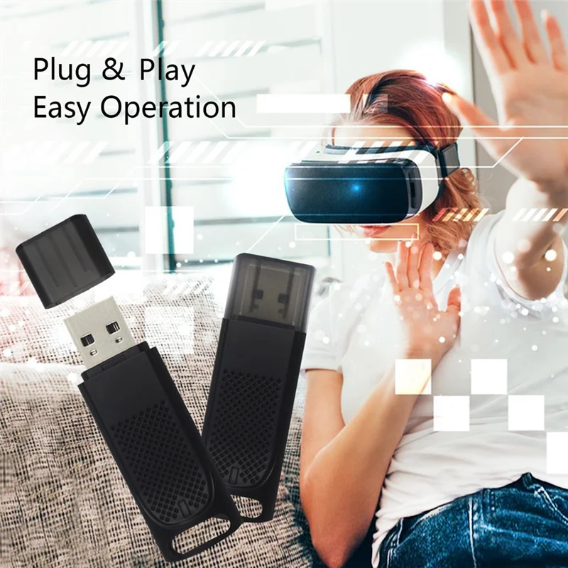 

B92B-2 Pack For Steam VR USB Dongle Receiver For Valve Index Controller Plug And Play For HTC Vive Tracker VR Ink Pilot