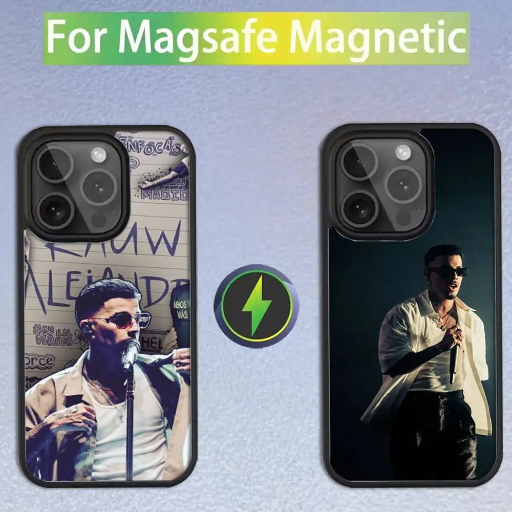 

Rauw Alejandro Cosa Nuestra Phone Case For iPhone 16,15,14,13,12,11,Pro,Max,Plus,Mini,SE Magsafe Magnetic Wireless Charging