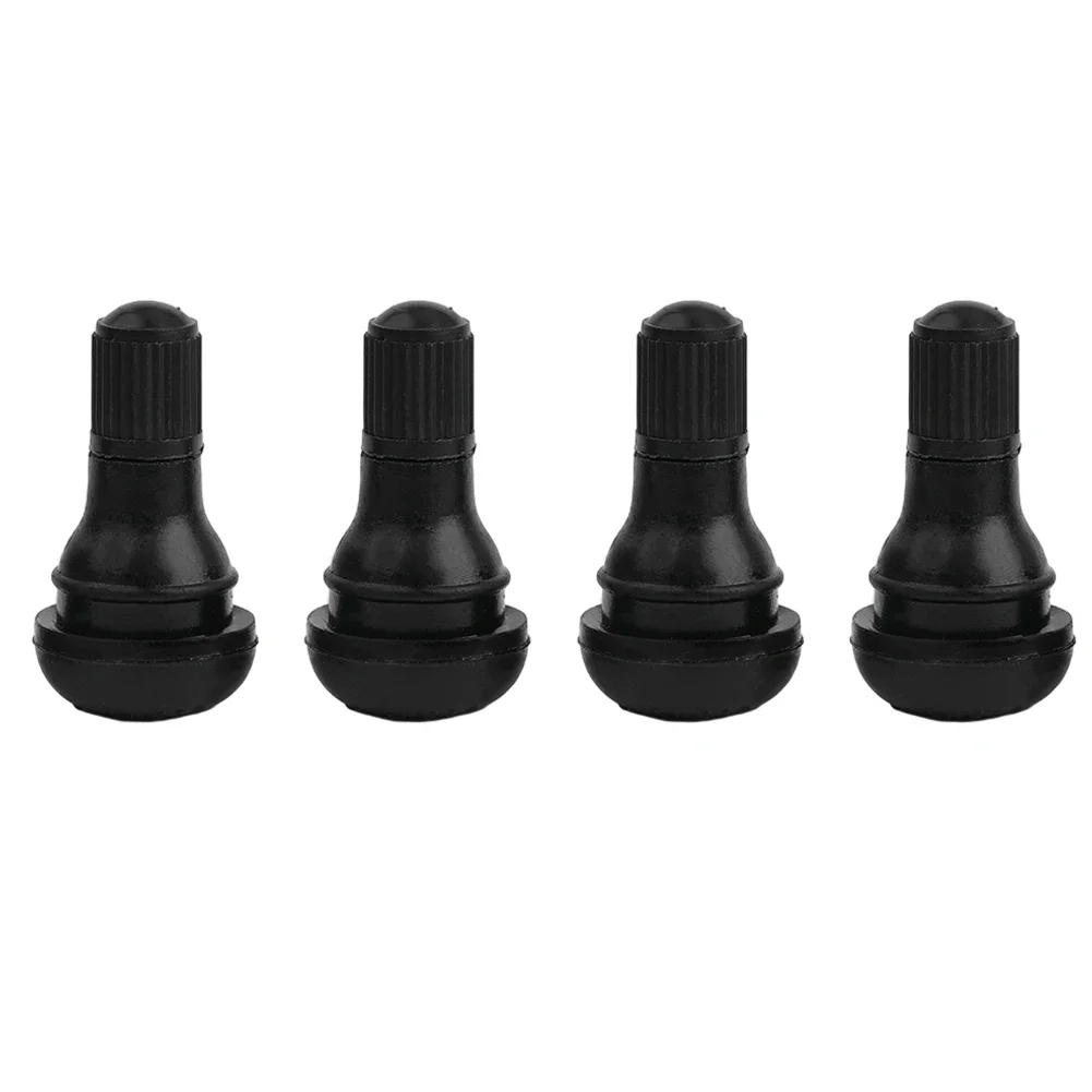 

Tyre Valve Stems TR412 Rubber Nozzle 4PCS High Quality Rubber Valve TR412 Tire Tubeless Nozzle Wheels Tires Parts