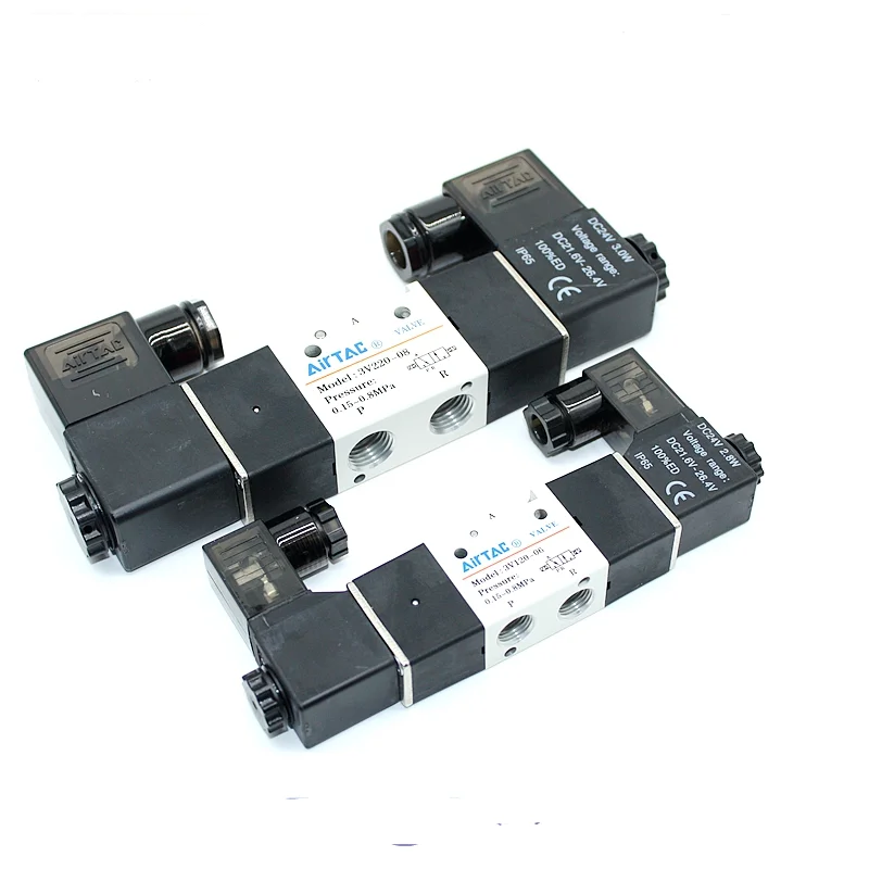 

3V200 Series Solenoid Valve (3/2 way) 3V220-06/08