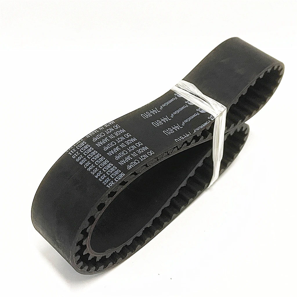 PowerGrip 744-8YU 93-Zahn-Bogenzahn-Zahnriemen für 3D-Drucker, Graviermaschine, CNC-Drehmaschine, Roboter-Spindelgenerator-Antriebsriemen – Detail 5