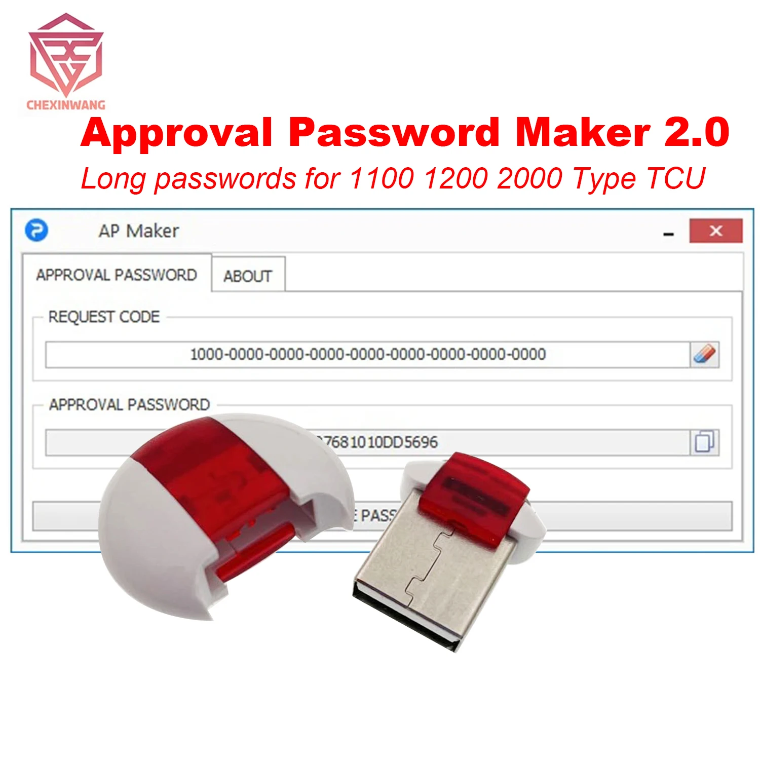 

APPROVAL Password Maker 2.0 for 1100 1200 2000 Type TCU Serial for Speed Limiter Values Engines Download Crash Recovery