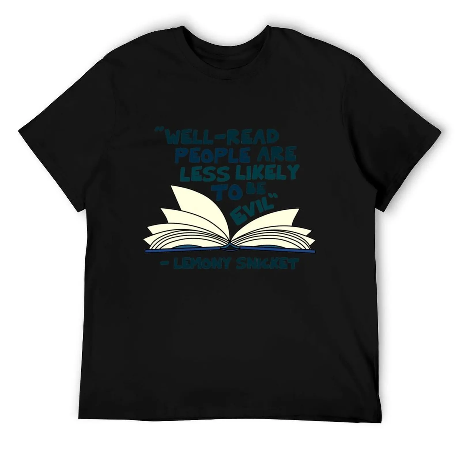 

A Series of Unfortunate Events - Lemony Snicket T-Shirt t shirts for man pack cotton man graphic t shirt T-Shirt