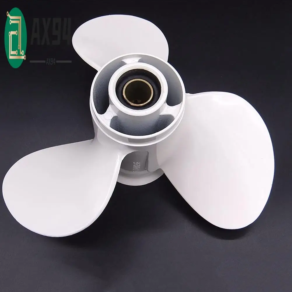 

AX94-Пропеллер на приборной панели для Yamaha 20 л.с., 25 л.с., 9 7/8X12, винт для лодочного двигателя, 3 лопасти, 10 шлицевых, часть морского двигателя