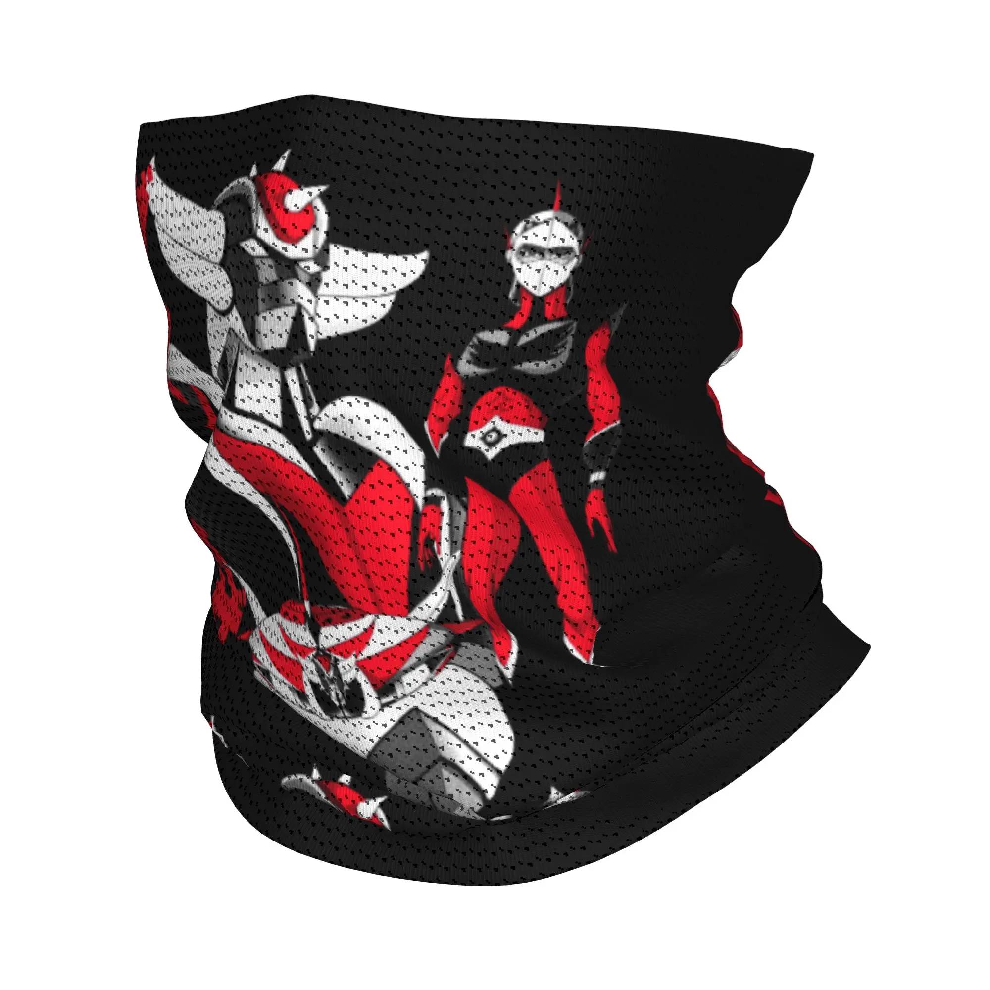 Custom Goldorak Gurendaiza Bandana Neck Gaiter UV Protection Face Scarf Cove Anime Ufo Robot Goldrake Headband Tube Balaclava