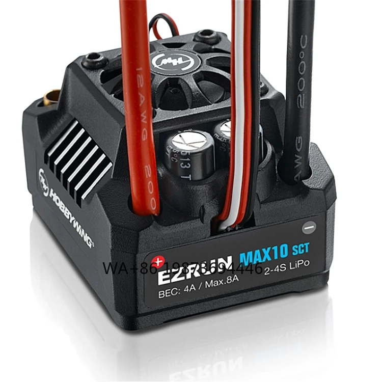 

RC Car MAX10-SCT 120A Waterproof Brushless ESC Electronic Speed Controller for 1/10 1/8 E-REVO Monster Truck