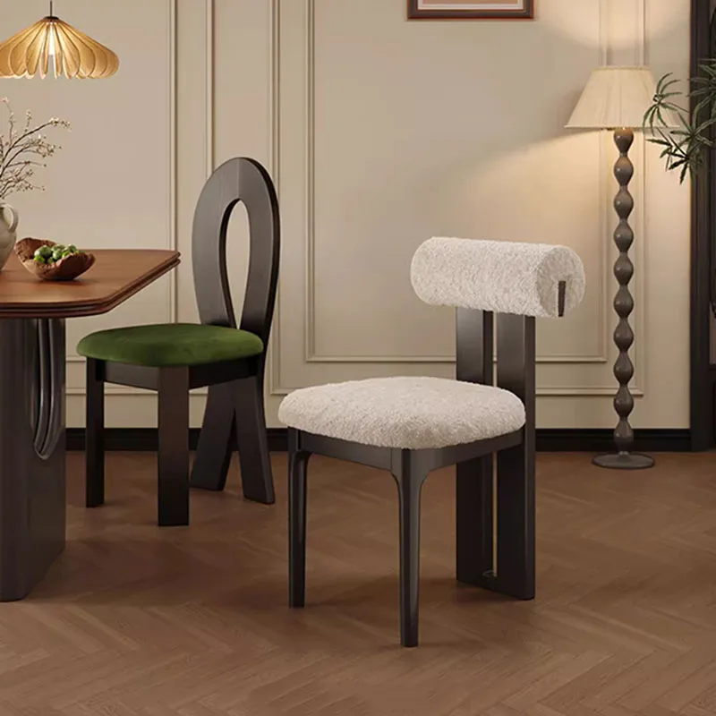 Vintage Wooden Dining Chairs Party Accent Events Ergonomic Dining Chairs Designer Lounge Unique Portable Silla Home Furniture