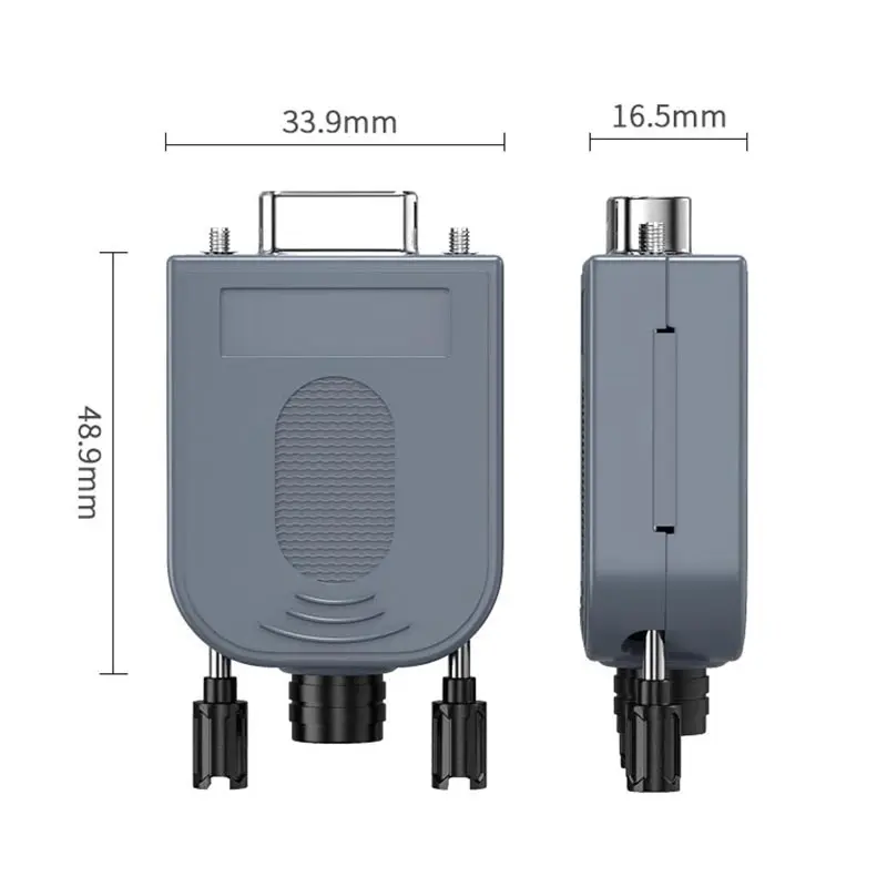 DB9 Solderless Connector 9 Pin Flame-retardant Shell Male Female Connectors COM RS232 Serial Port Adapter d-sub 485 Plug Joint