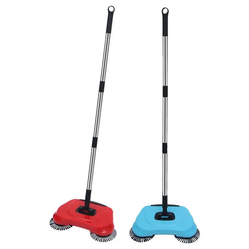 Hand PushSweeper Vacuum Sweeping And Mopping The Floor Without Blind Spots Household Soft Broom Dustpan Combination Magic Broom