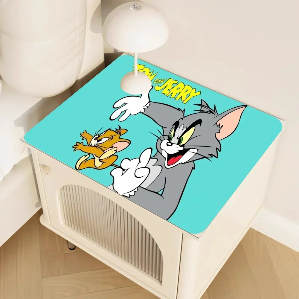 Tom And Jerry Table Drain Pad Tabletop Absorbent Draining Mat Tableware Mats Placemats For Table Decor