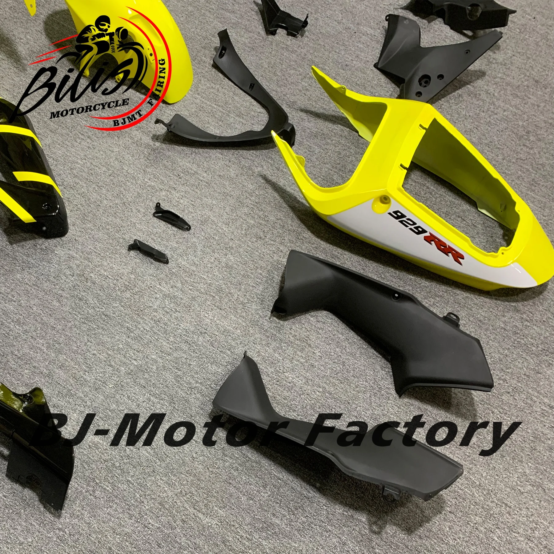 For Honda Cbr929RR 2000 - 2001 Plastic Fairings Cbr 929 RR 00 01 Yellow Black Abs Fairing Cbr900RR 2000 Fairings 900