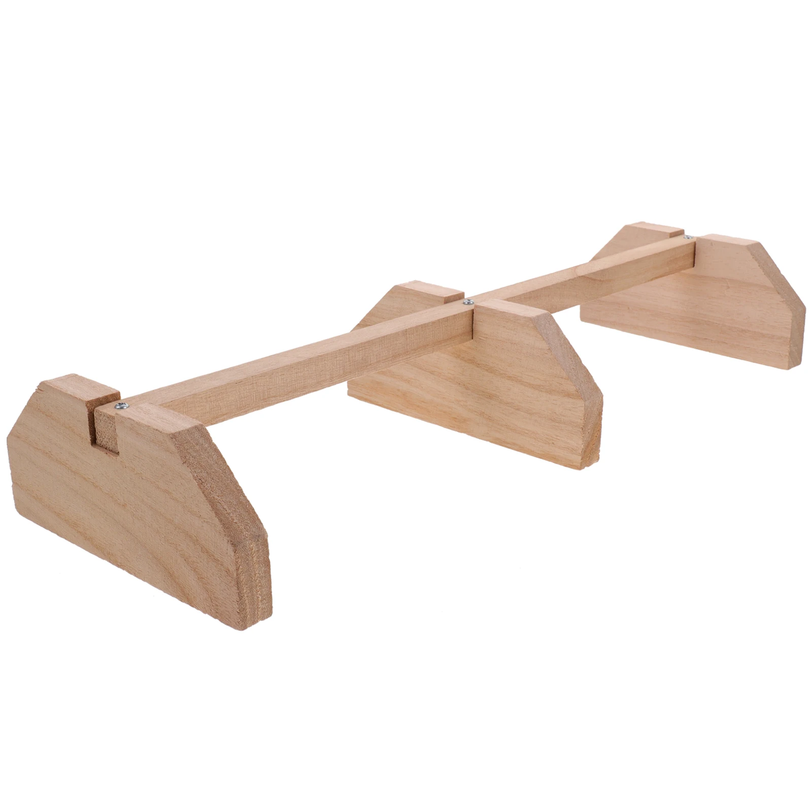 

Chicken Wood Stand Durable Smooth Surfacecoop Accessories Perches Hens Toy Chicken Standing Bar Bird Perch Pet Supplies