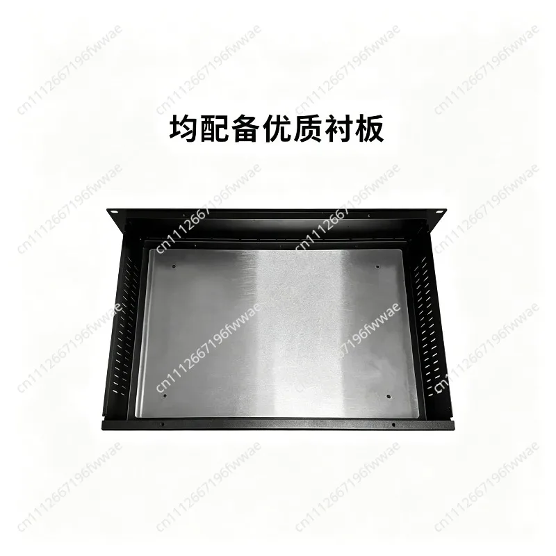 19-inch  2U Standard Industrial Control Chassis 500mm Deep Sheet Metal Enclosure Machined Server Chassis