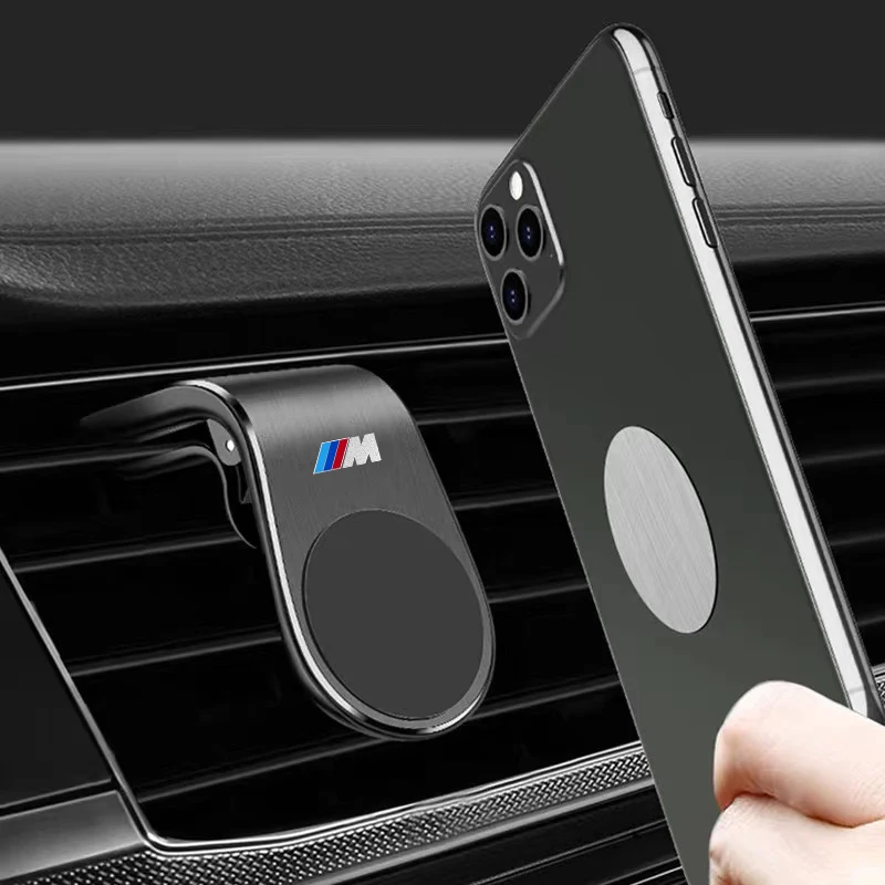 Magnetic L-Type Phone Holder in Car Smartphone Stand Clip For BMW X1 X3 X5 X4 X6 G20 G30 E46 E90 E60 F10 F30 F20 F40 E39 E36 E70