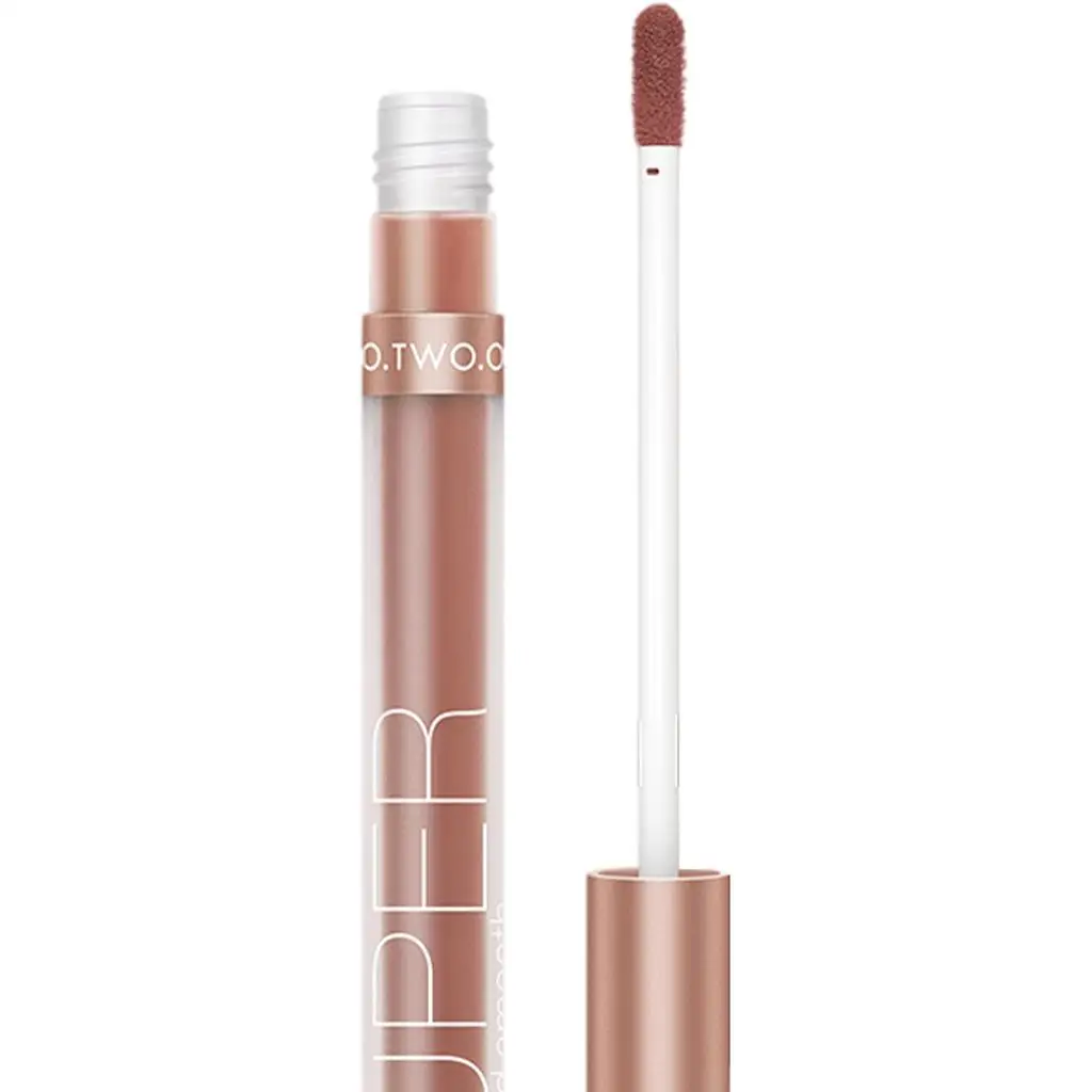 أحمر شفاه غير لامع مخملي لامع يدوم طويلاً، لون سائل مرطب لحفلات المدرسة للفتيات #2