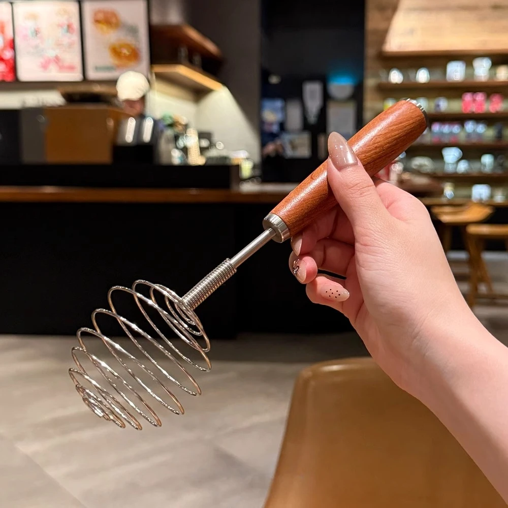

Honeycomb Cream Egg Mixer Household Creative Stirrer Kitchen Tools 304 Stainless Steel Thickened and Densified Manual Egg Beater