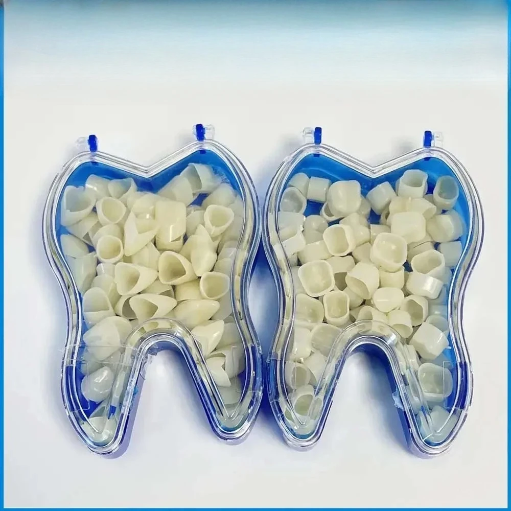 

Набор из 50 штук/упаковка: Временные зубные коронки (передние, молярные, задние) и виниры для отбеливания зубов. Инструменты для стоматологии.