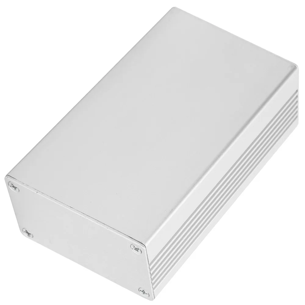 Aluminum Alloy Project Box 100x65x35mm Dust proof Waterproof PCB Instrument Box Split Type Sliding Extrusion