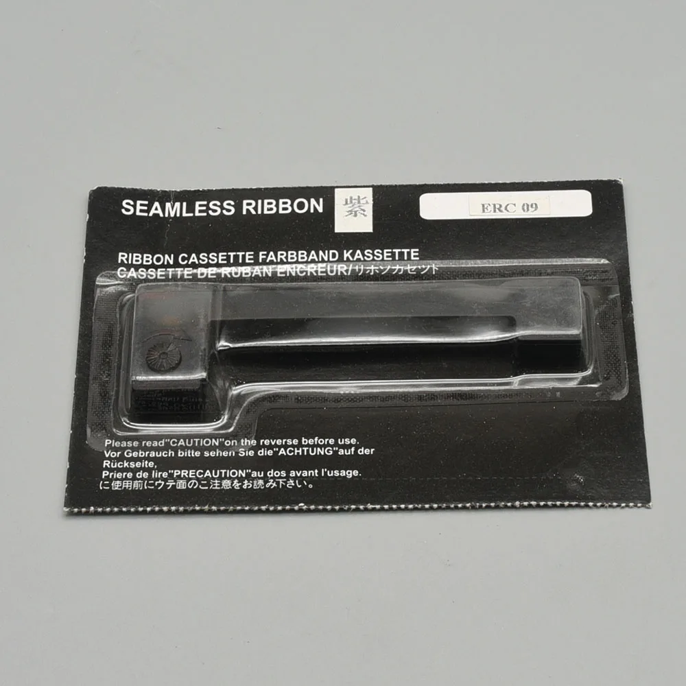 Black Purple Seamless Ribbon for use in Fit For Epson M160 M180 M190 M191G M163 M164 M181 M182 ERC09 ERC-09 ERC09B
