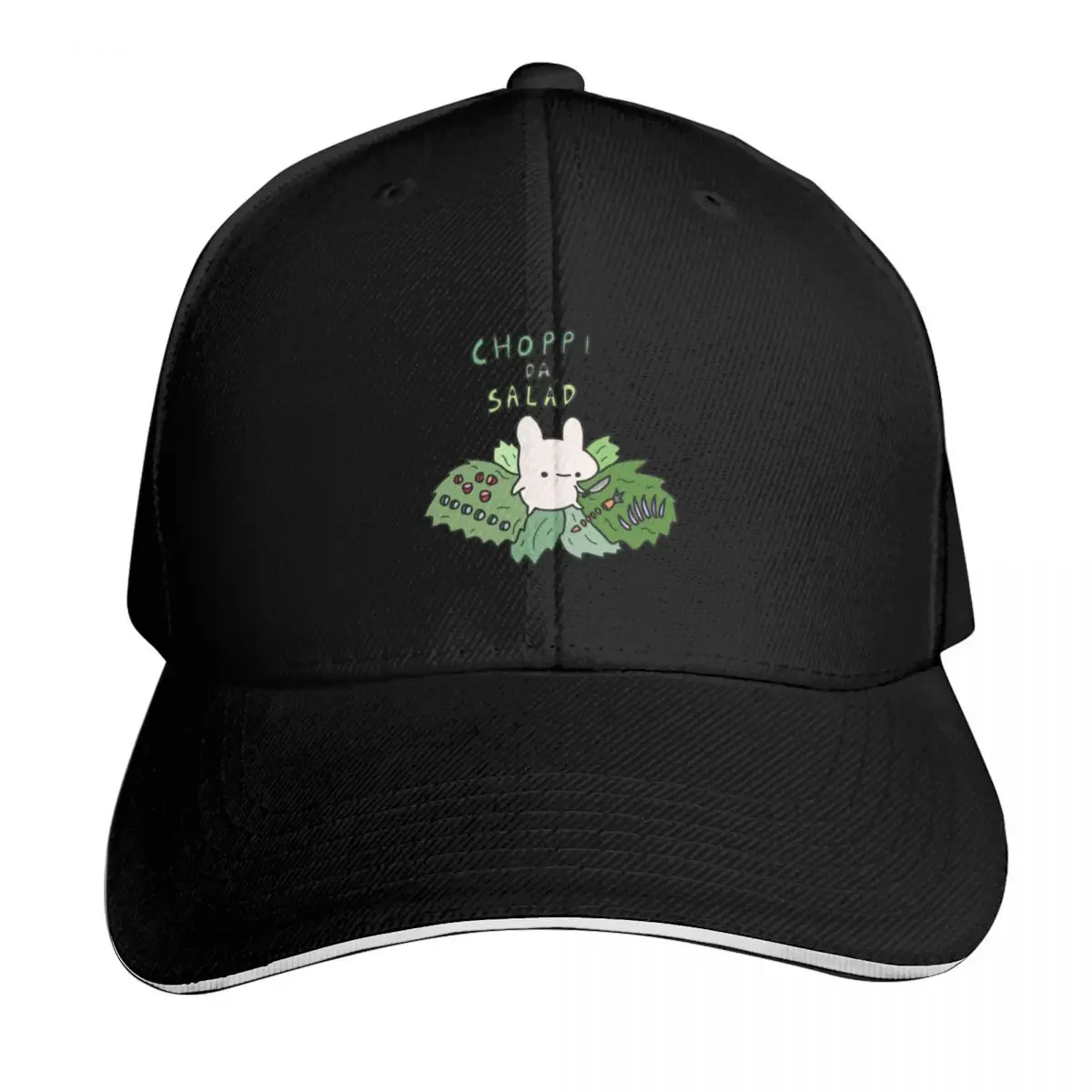 

Choppi da Salad - Tiny Snek Comics Baseball Cap hats on offer beach hat Beach Outing Hip Hop Hats For Men Women's