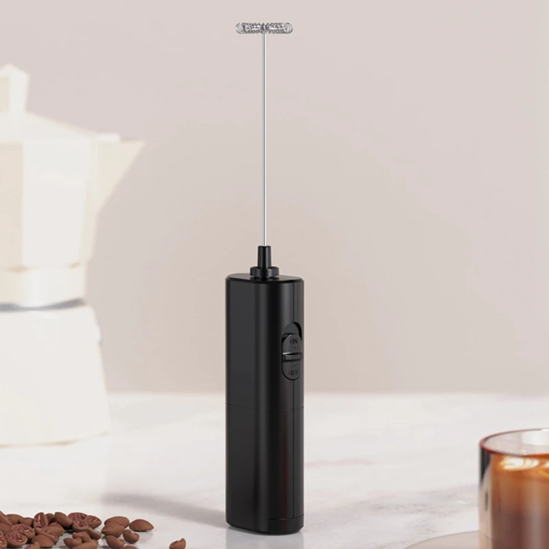 ABXH เครื่องตีฟองนมไฟฟ้าสแตนเลส, เครื่องตีฟองนมไฟฟ้าครีมกาแฟแบบพกพา