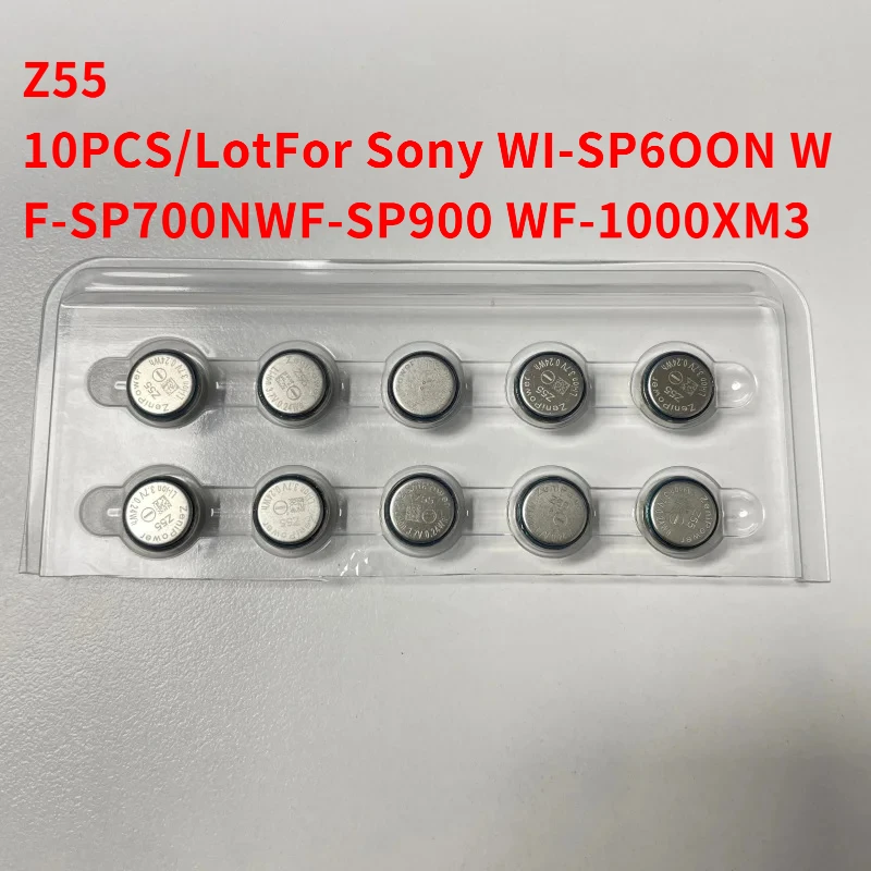 

10 шт./лот аккумулятор для Sony WF-1000XM3 WF-SP900 WF-SP700N WF-1000X для ZeniPower Z55 аккумулятор TWS наушники 3,7 В