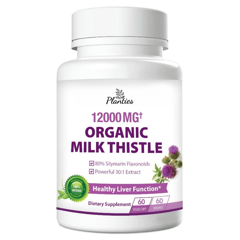 

Экстракт расторопши, 250 мг, добавка для функции печени | | Антиоксидантная опора для производства глутатиона | | Капсула без Gmo-60