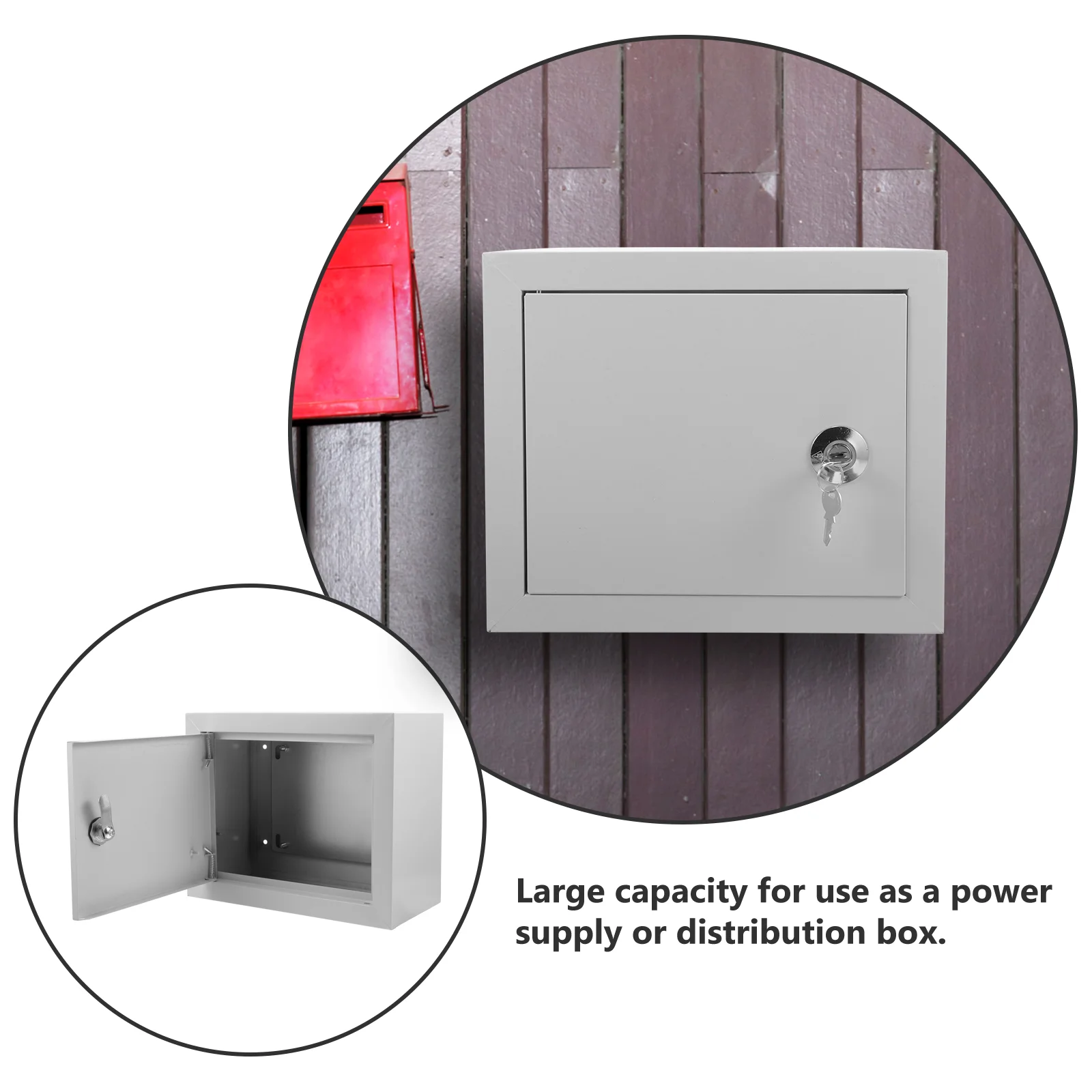 Electrical Control Weather Proof Boxes Aluminum Splashproof for Outdoors Enclosure