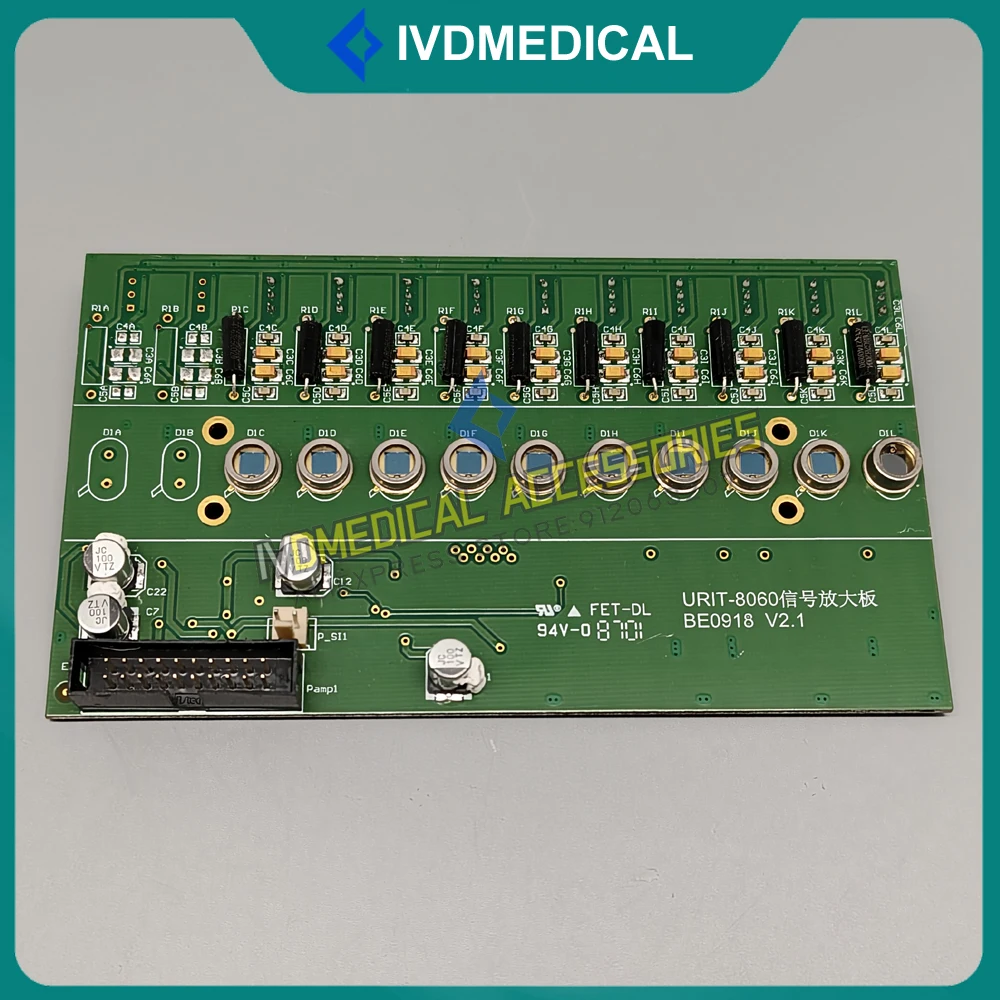 Original URIT-8021A 8030 8031 8026 8036 8060 Front Panel Signal Amplifier Board