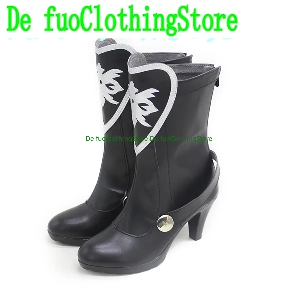 الملابس الملتوية-بلاد العجائب تأثيري أحذية الأحذية لعبة أنيمي كرنفال حفلة الهالوين عيد الميلاد DefuClothing ShoesDefuo