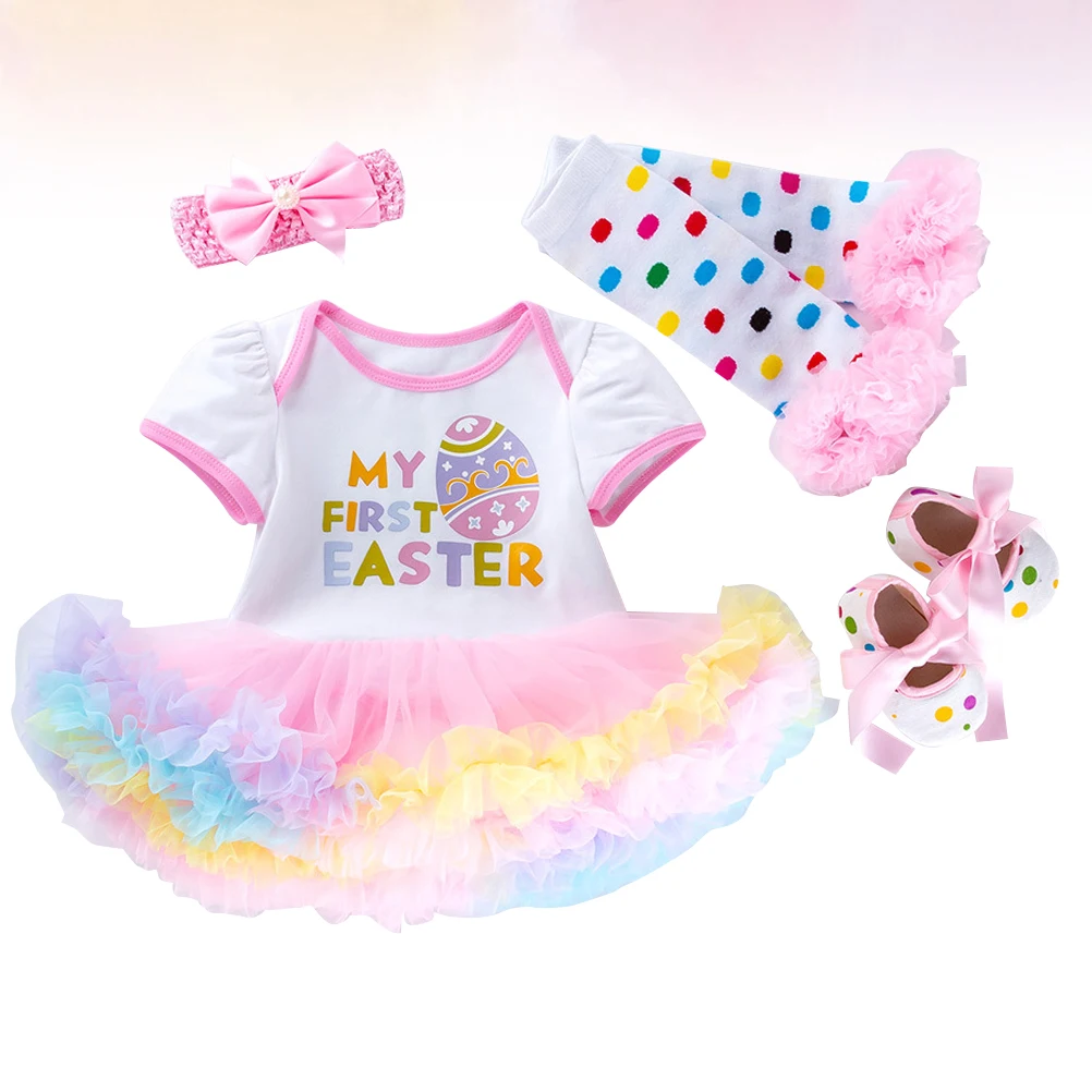 

Cartoon Hakka Dress Skirt for Girls Newborn Tulle Skirts Party Eater Baby Clothes Princess Style Comfort Soft Premium Material