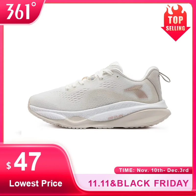 

361 Degrees Fierce 4.0 Women's Running Shoes Autumn Lightweight Cushioning Rebound Comfortable Jogging Sneakers Female 682442209