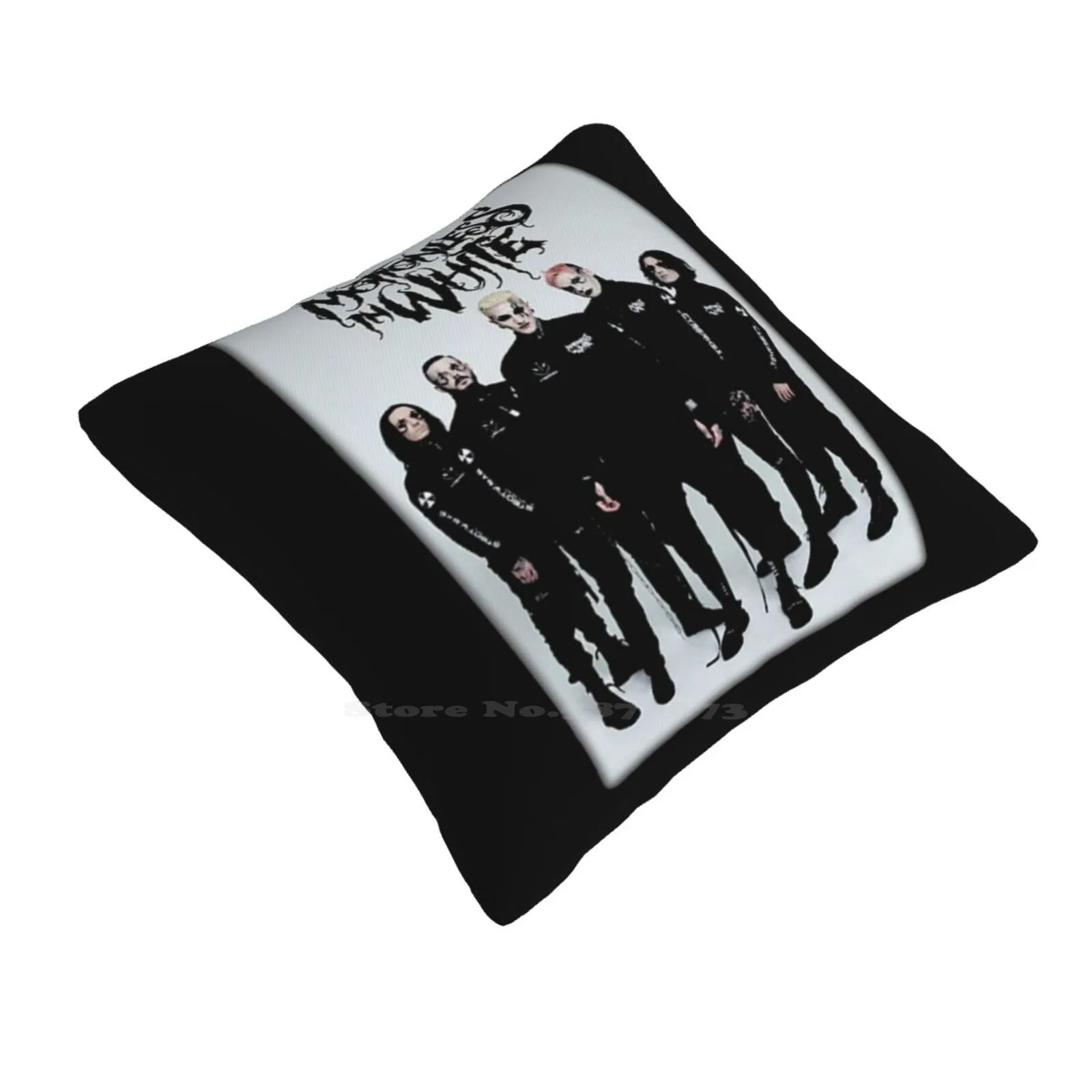 Black Team Nice Motionless Pillow Cover Hug Pillowcase Motionless In White Trending Chris Motionless Miw Motionless In Whites