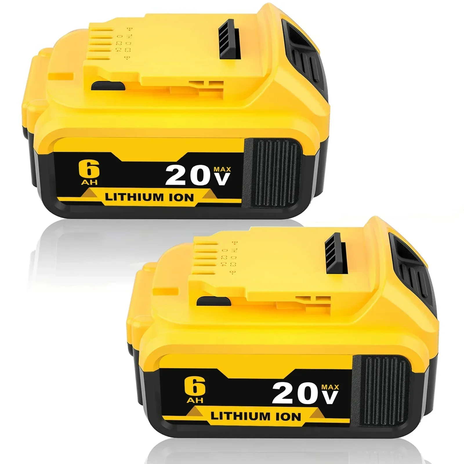 交換用リチウム電池,dewalt,20v,xr max,dcb206,DCB205-2,dcb204,dcb200,dcb201,dcb203,dcb185,dcb205,18ボルトと互換性があります