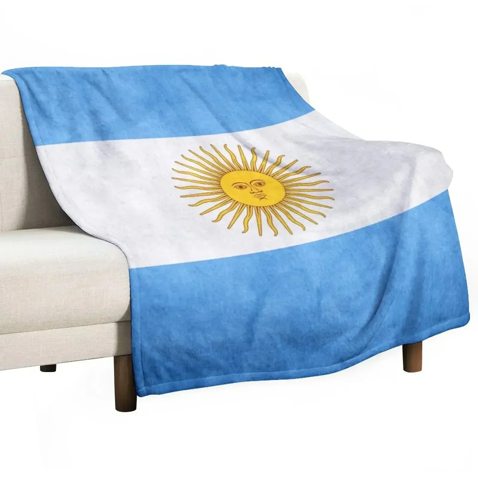 Argentina | Argentinian Flag | National Flag of Argentina Throw Blanket Furrys Soft Beds Sofas anime Blankets