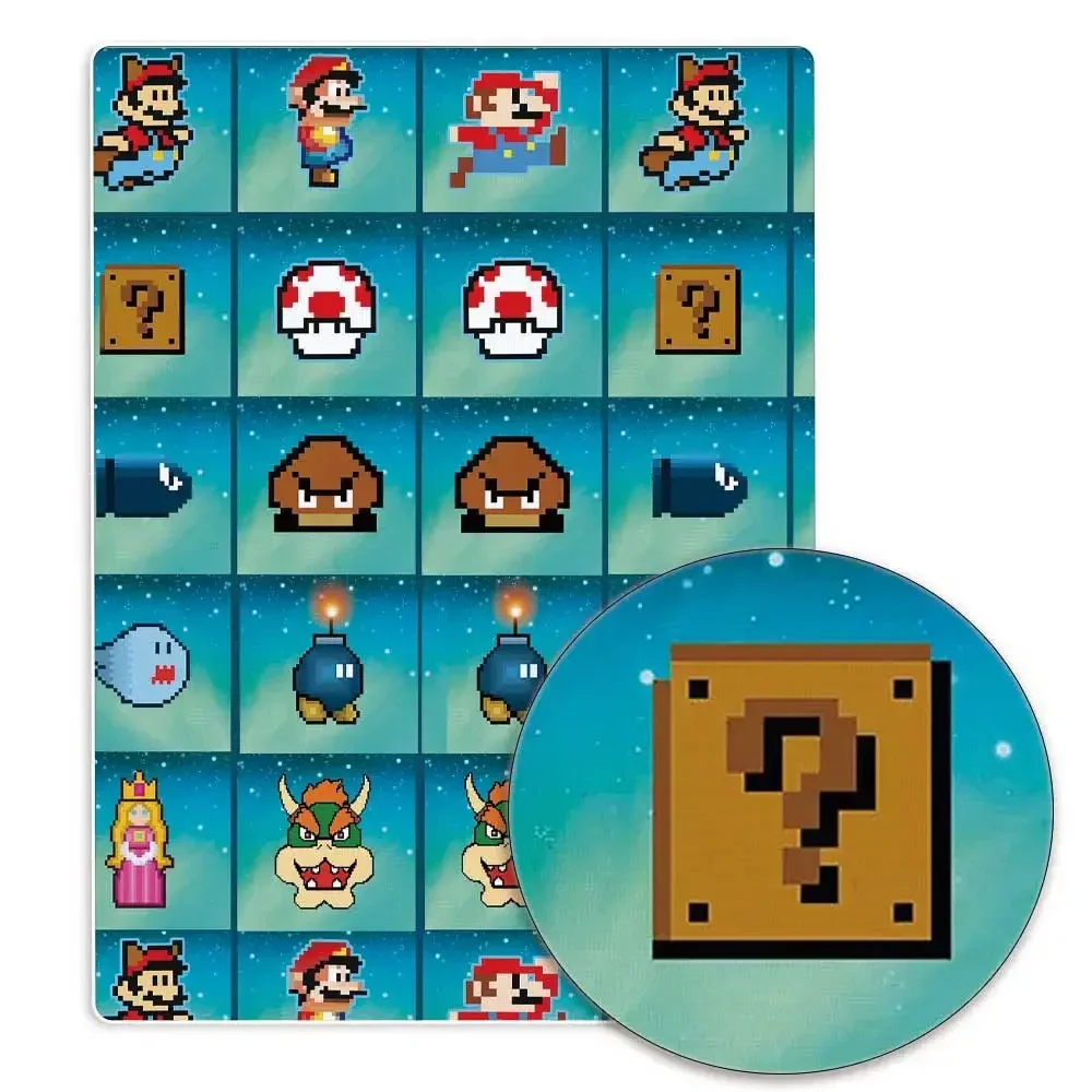 Mario game Fabric140*50cm Handmade Sewing Patchwork Quilting Baby Dress Home Sheet Printed Fabric Fabric Sewing Kids