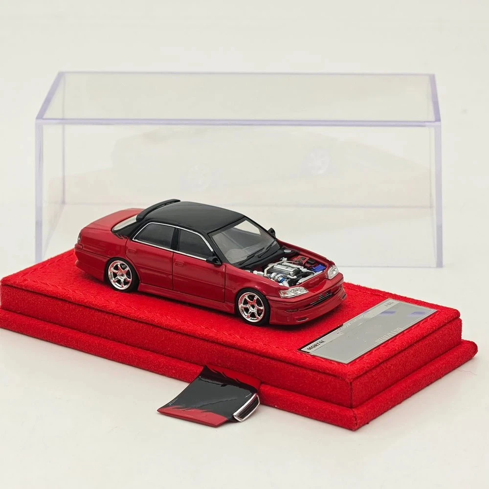 Mortal 1:64 JDM for Cresta X100 5th Gen Alloy Collectible Car Figurine Decoration Miniature Diecast Toys Car Models Gift
