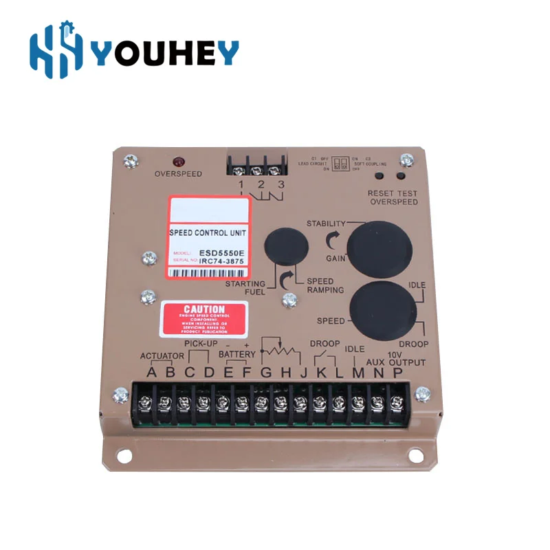 ESD5550E ESD5500E diesel generator set accessories electronic control board electronic speed control controller