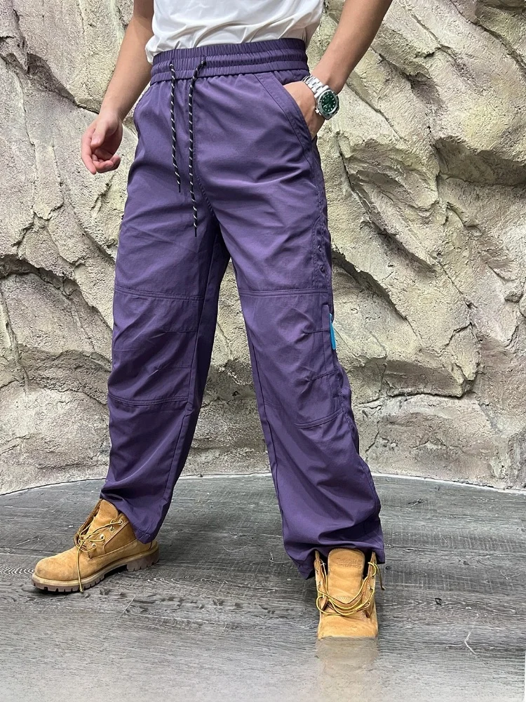  Style Quick Dry Outdoor Casual Pants Breathable Waterproof Workwear Windbreak 3D Tailoring Lightweight Nylon