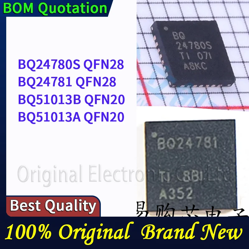 BQ24780S BQ24781 BQ51013B BQ51013A En stock Envío 48 horas