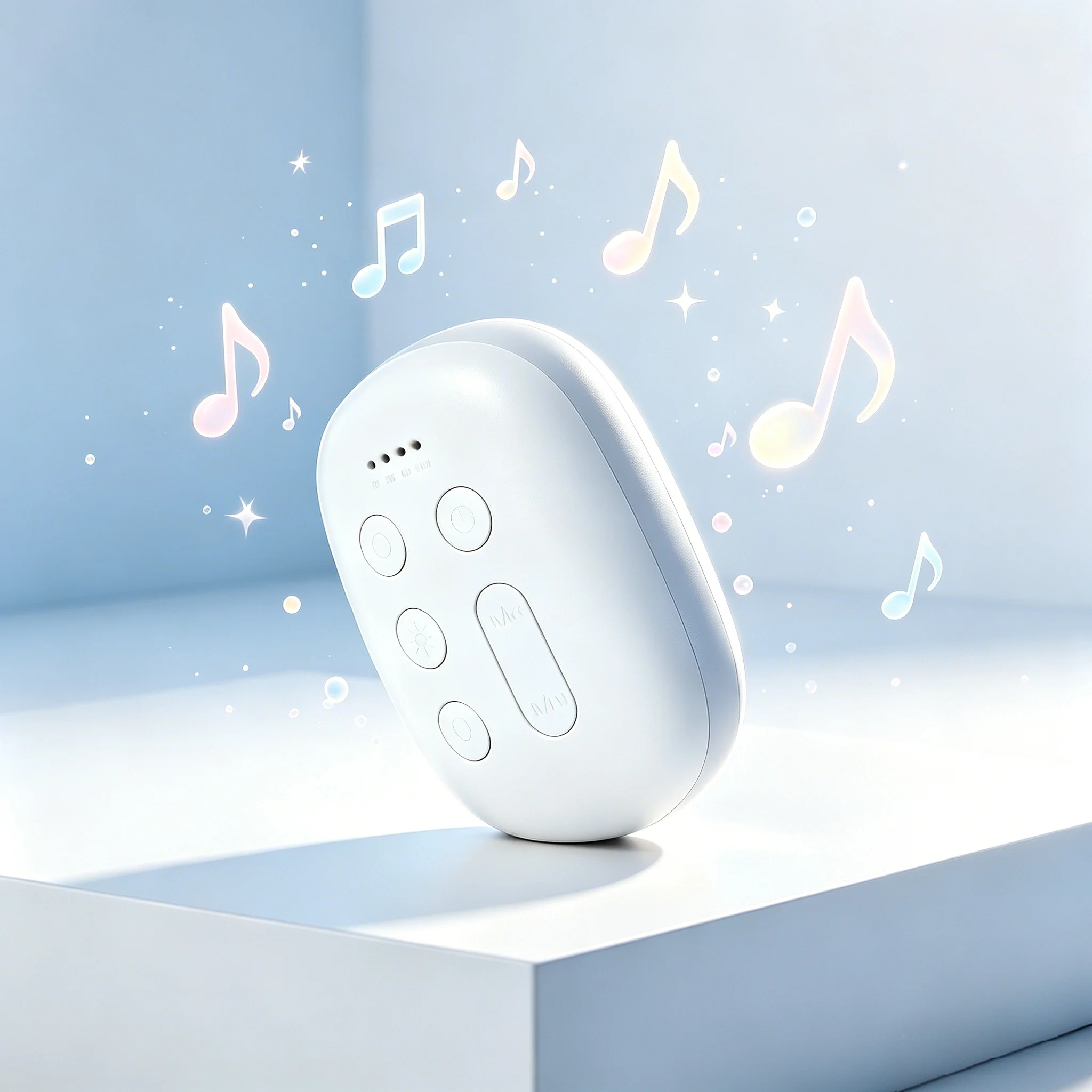 Q10 White Noise Machine Plastic 24 Soothing Sounds Night Light for Adults Insomnia Relief Portable Sleep Aid