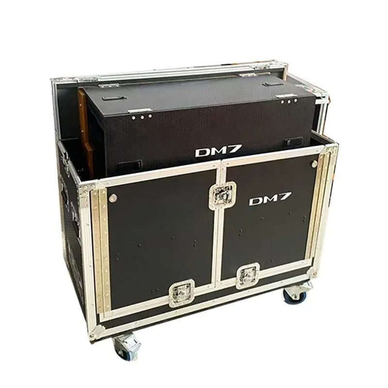 DMX7 Flightcase Professional Hydraulic Flip Mixer Flight Case for DJ Equipment