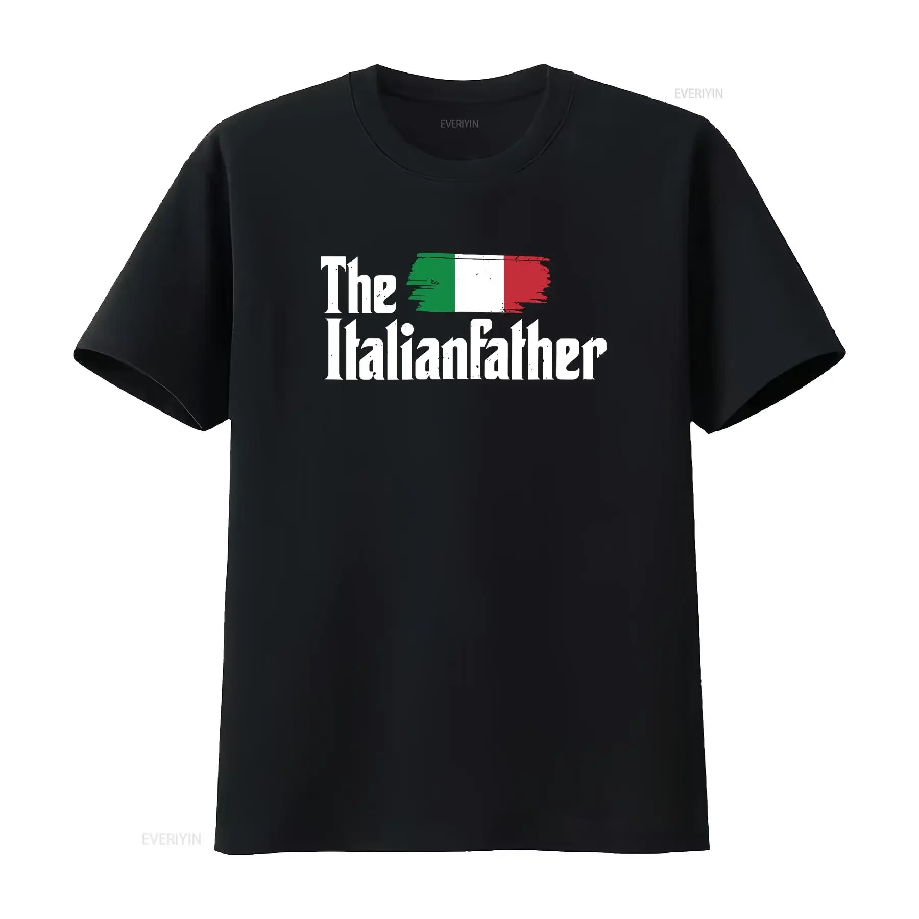 Italy Daddy's Father Papi Italian T Shirt Padre The fahter gift vintage Washed Slightly Soft Breathable Versatile Unisex