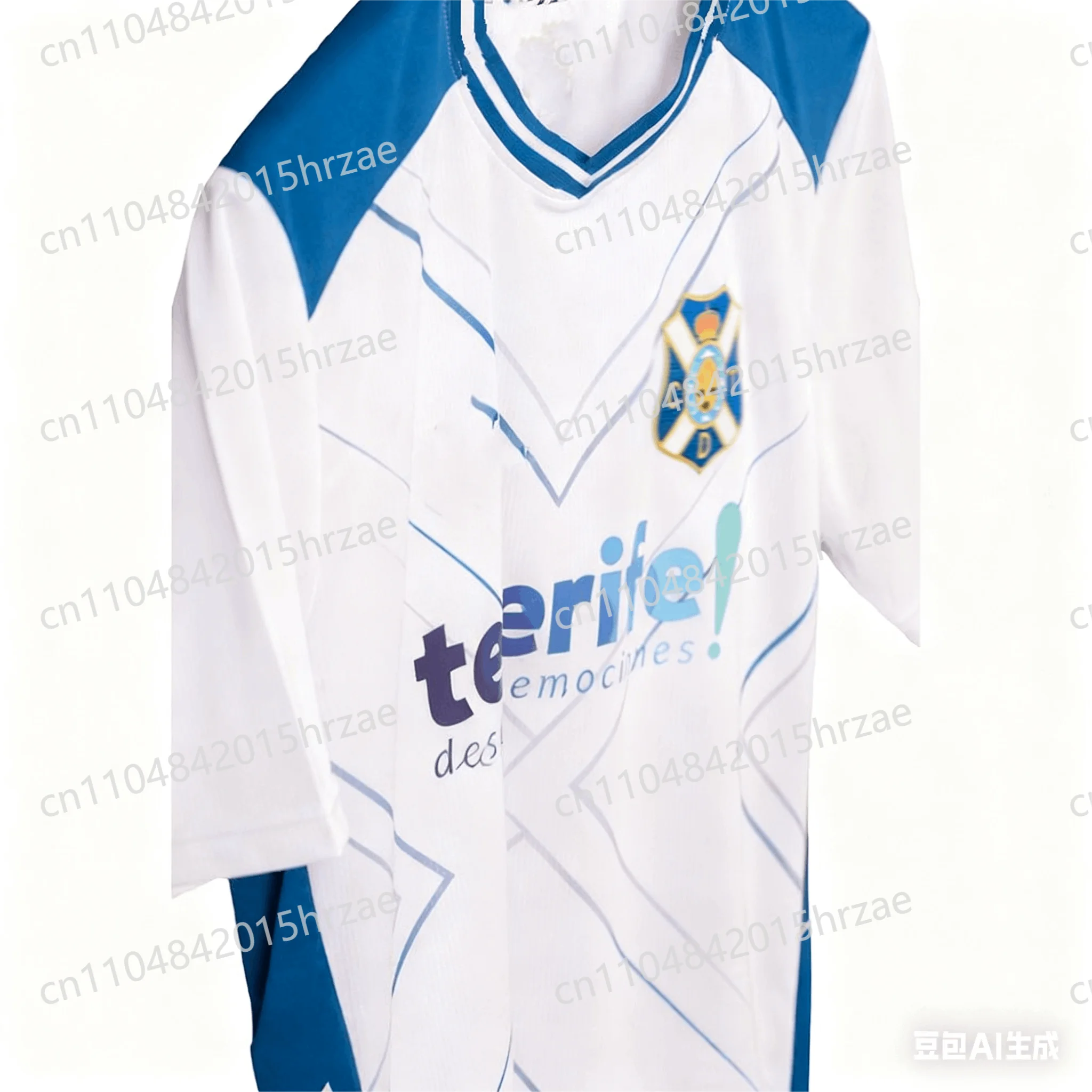 Camiseta de fútbol Tenerife de España para hombre, camiseta de secado rápido 3D transpirable, nuevos kits especiales de entrenamiento para niños, superventas